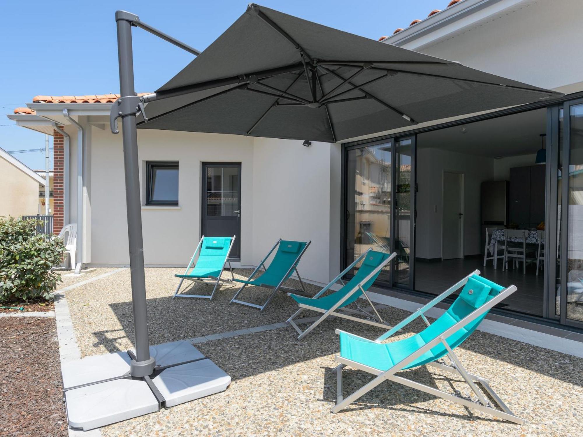 Maison Moderne Pres Plage Aiguillon - 2 Chambres, Terrasse, Jardin, Parking - Calme Et Confort - Fr-1-420-63 Arcachon Buitenkant foto